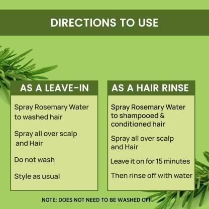 Rosemary Water Hair Spray for Regrowth – Natural Hair & Scalp Booster