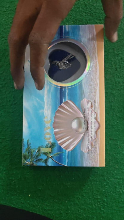 Freshwater Shell Oyster Ocean Love Real Pearl Necklace Set