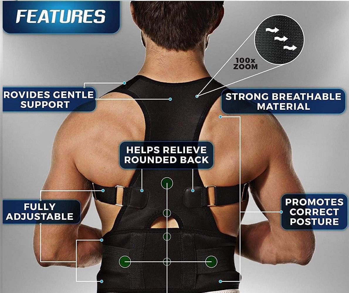 Posture Corrector Belt – Back & Shoulder Support (Unisex)