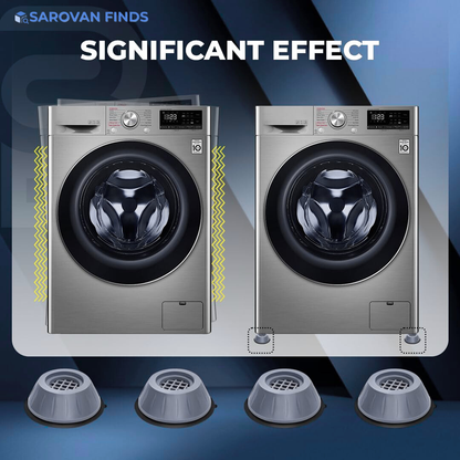 Anti vibration Pads For Washing Machine - 4 Pcs Pack.