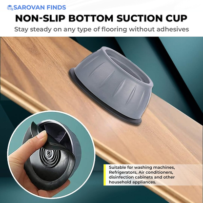 Anti vibration Pads For Washing Machine - 4 Pcs Pack.