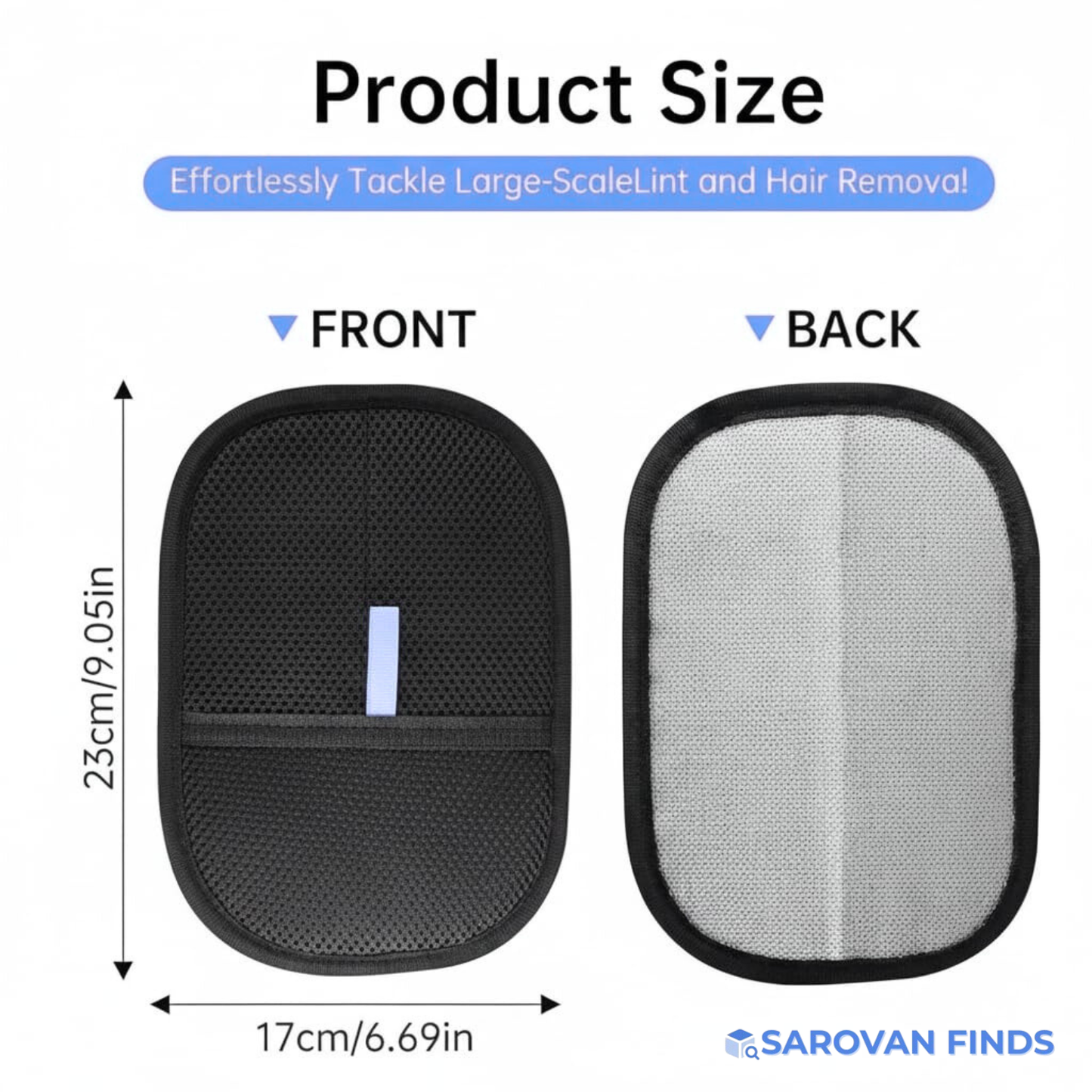 Electrostatic Pet Hair Remover Grooming Glove