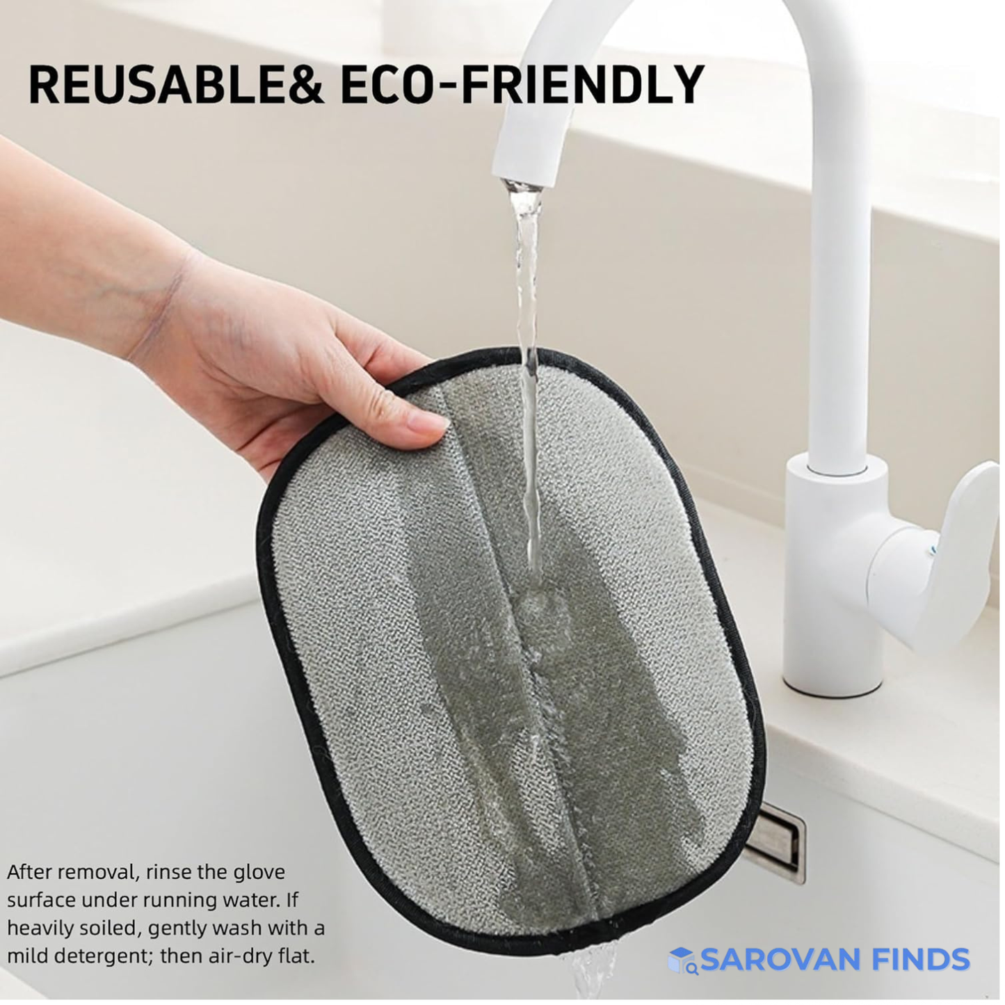 Electrostatic Pet Hair Remover Grooming Glove